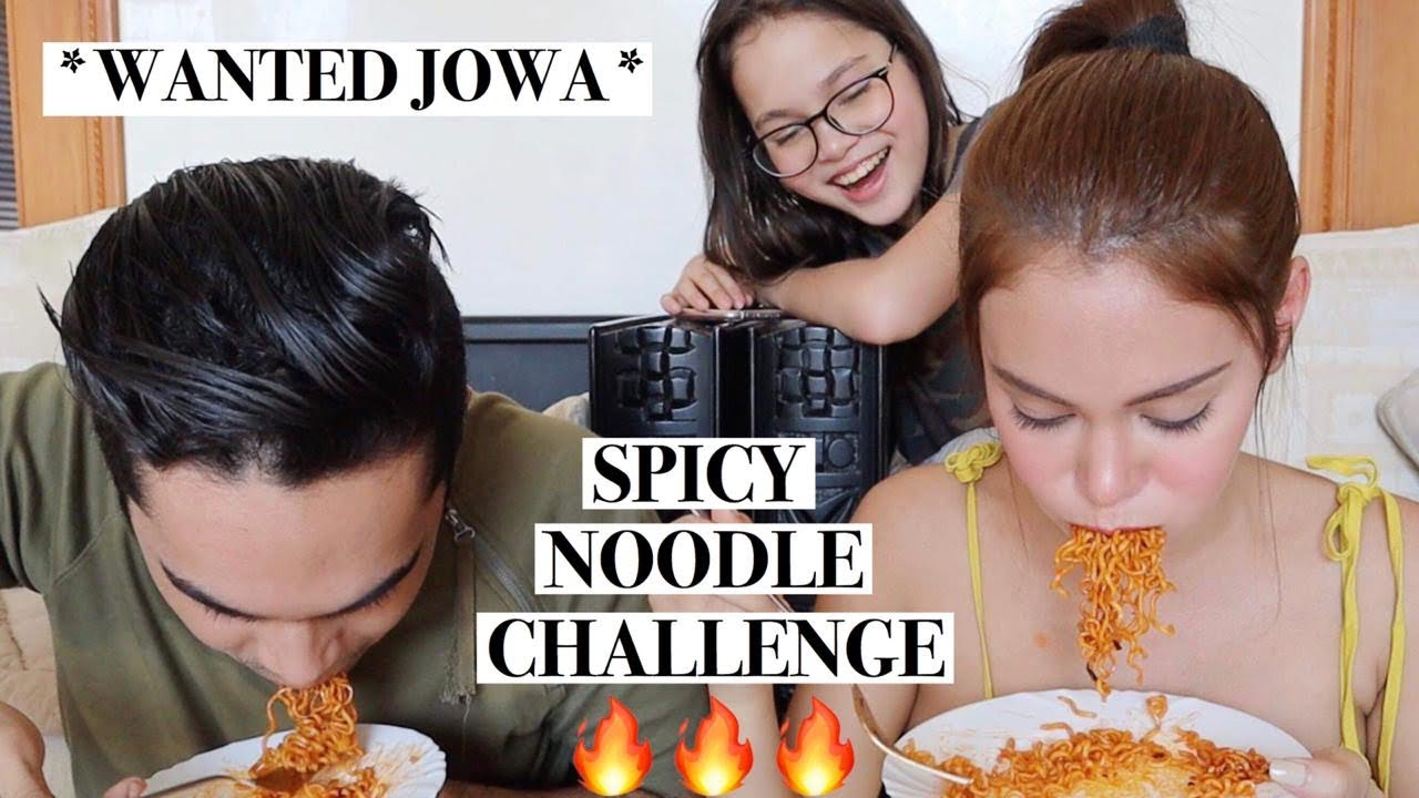 SPICY NOODLE CHALLENGE *WANTED JOWA* | IVANA ALAWI