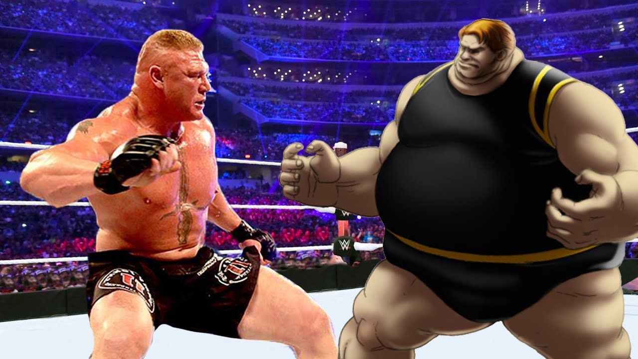 💥 WWE 2k23 Brock Lesnar vs Blob Dukes - WrestleMania 💥