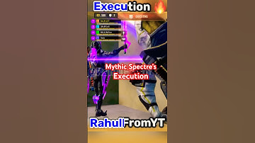 Mythic Spectre with new Mythic Execution 🔥😍 - CODM #callofduty #codm #shorts #spectre #new #fun