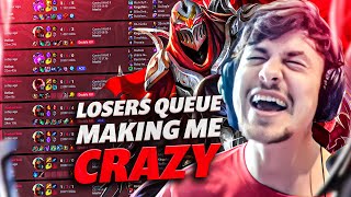 LL STYLISH | LOSER Q TURNED ME CRAZY! FUNNY LEAGUE GAMES