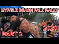 Myrtle Beach Fall Bike Week 2020  -burnouts - part 2