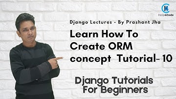 Learn ORM concept object relational mapping in django #sql #database #coding