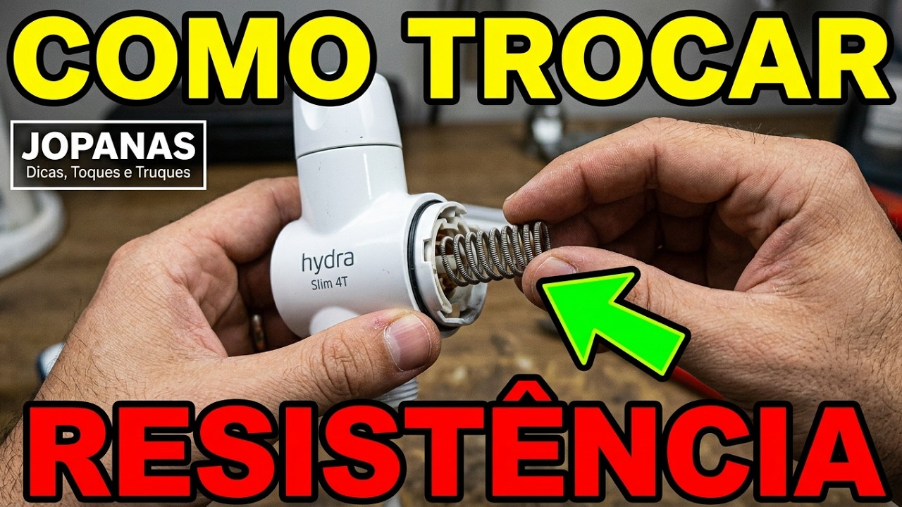 Como | trocar | resistência elétrica | torneira | hydra - YouTube