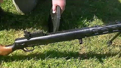 Soviet Degtyarev DP-28 Light Machinegun