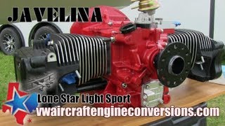 VW aircraft engine conversions, Lone Star, Twin Cylinder, 4 stroke aircraft engines.