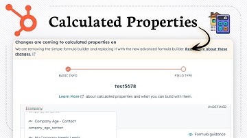 How To Use HubSpot Calculated Properties (With Simple Logic)