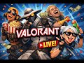 🔴 LIVE: Valorant Ranked Grind |Smurfs? Sweats? Full Chaos 🔥