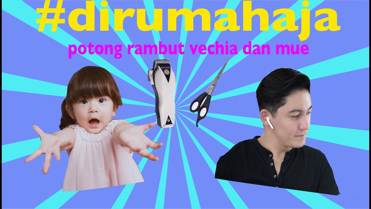  Potong  rambut  Anak  dan Suami YouTube