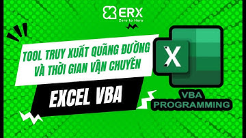 API Google Distance Matrix on Excel VBA - Tool truy xuất quãng đường và thời gian vận chuyển