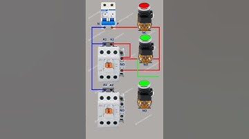 Contactor Interlocking Wiring Diagram | Two Contactor Interlocking Explained @Electricalgenius