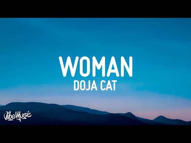 Doja Cat - Woman (Lyrics) class=