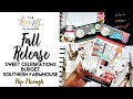 BUDGET, SOUTHERN FARMHOUSE & SWEET CELEBRATIONS| The Happy Planner| Fall Release 2021 Flip Through