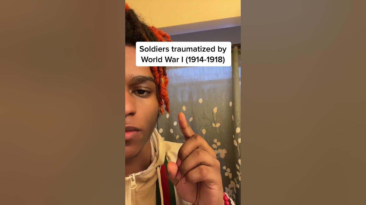 Soldiers traumatized by World War I (1914-1918) #shorts