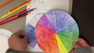 Color Wheel Snowflake