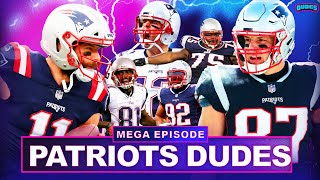 Ranking the Greatest Patriots Dudes in NFL History | Dudes on Dudes