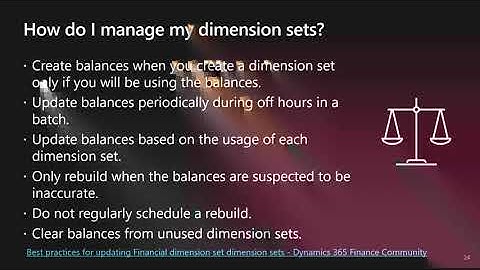 Dynamics 365 Finance - Planning and Configuring your Chart of Accounts Part 2: Financial Dimensions