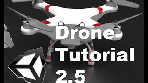 Tutorial Unity3d Flying Drone 2.5 - Swerving Left/Right