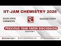 IIT-JAM CHEMISTRY 2026 | Previous Years Question Discussion | Solid State Chemistry & Radioactivity