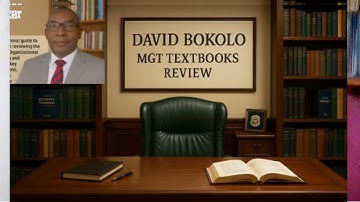 Organizational Behavior by Robbins and Judge a full video review.