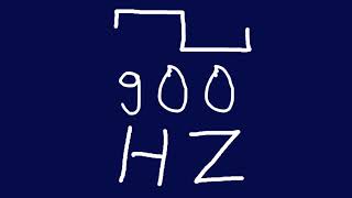 900 hz square