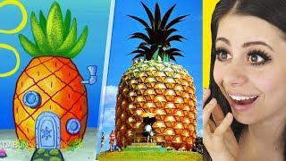 REAL LIFE houses inspired by CARTOON HOUSES