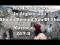 Earthquake In Afghanistan Should Remind You Of This