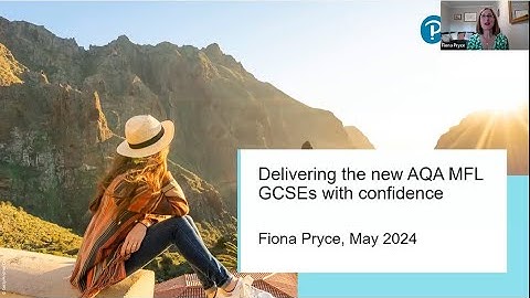 Delivering the New AQA MFL GCSEs with Confidence - Webinar Recording