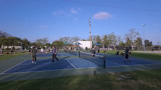 Pickleball at Liberty Park in Cerritos, CA - Clip 1