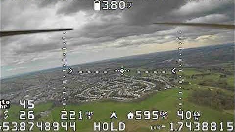 Inav return to home test on a calm day