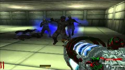 CoD WaW; Custom zombies: Greenhouse,  weapons 2.