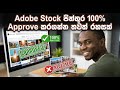 Adobe Stock පින්තූර 100% Approve කරගන්න තවත් රහසක් | How to Avoid Adobe Stock Rejections