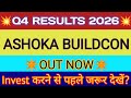Ashoka Buildcon Q4 Results 2026 🔴 Ashoka Buildcon Results Today 🔴 Ashoka Buildcon Share Latest News