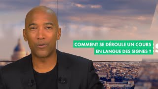 Comment se déroule un cours de langue des signes 