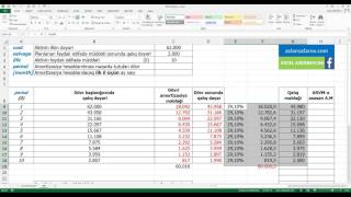 Excel DB funksiyası , Excel DB function (Azalan Qalıq Metodu) | Aslansafarov.com