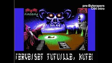 Pre-Byterapers Druid Crack Intro 1986-1987 Finnish/Suomiversio - C64 Demoscene 50 FPS