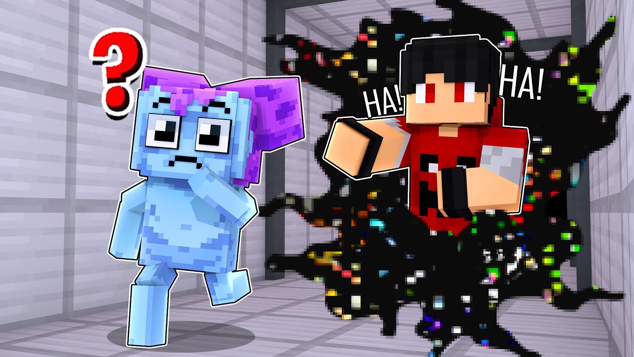 TROLLEI a PIBBY me vestindo de GLITCH no Minecraft por 24 HORAS! - YouTube