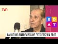 La última entrevista de Pato Frez en el Buenos Días a Todos