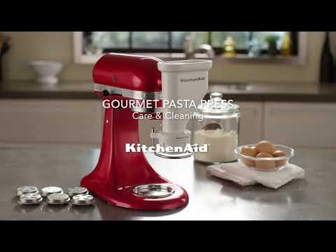 KitchenAid - How to Clean the Gourmet Pasta Press Attachment 