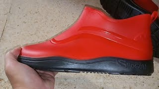 Sepatu Boot Pendek Merek Shogun, Meski Murah Tetep Cakep! Sedia boot sebelum hujan