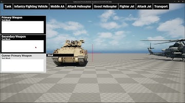 Battleseries: Refactored | Vehicle Customization Menu Prototype v2.0
