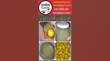 How to preserve lemon juice at home for long time and summer|store lemon juice