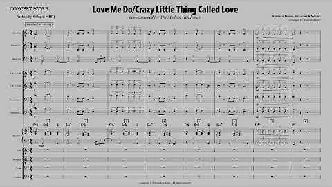 Love Me Do/Crazy Little Thing Called Love - arr. b...