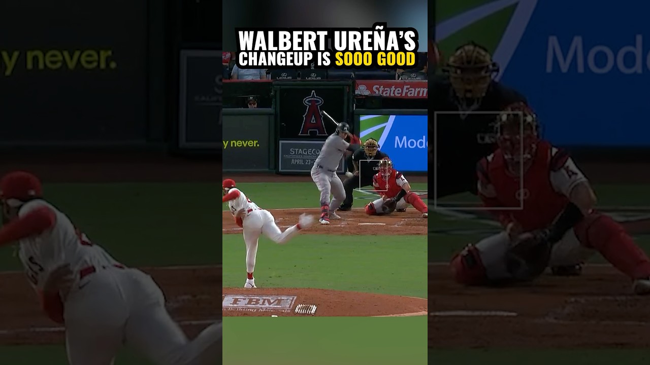 Walbert Ureña's changeup is sooo good. The rookie's ERA is now 2.74 👀