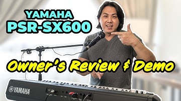 Yamaha PSR-SX600 Owner