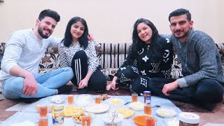 اول يوم رمضان مع العرسان 👰‍♀️ | سمراء وعمار - محمد وخلود - احلى تحدي بين العرسان 😍