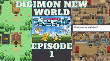 Digimon New World Part 1 NEW COMPLETED DIGIMON FAN GAME Gameplay Walkthrough.