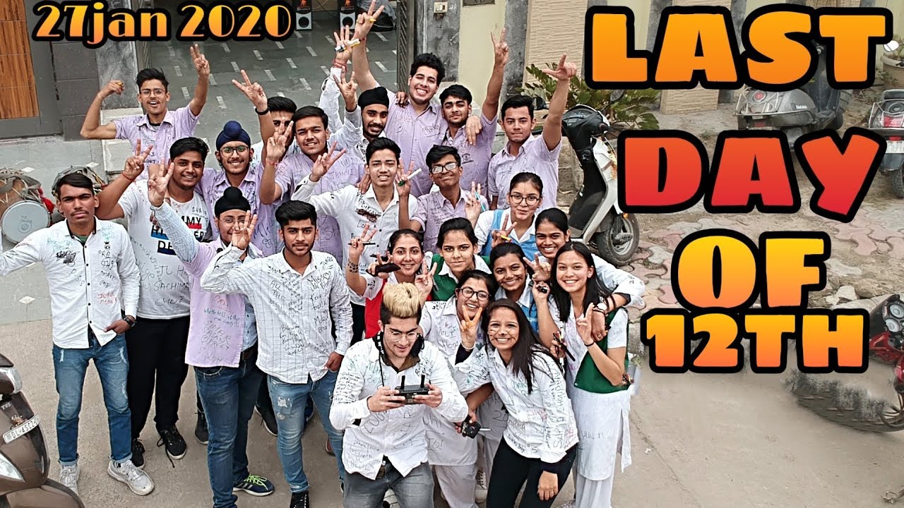 The Last Day Of My School, Watch till end😍 - YouTube