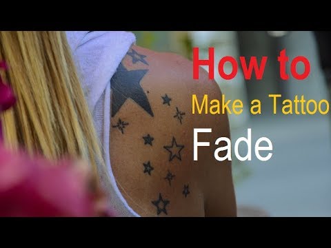 TATTOO REMOVAL: How to Make a Tattoo Fade - YouTube