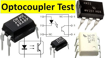 Learn how to test Optocouplers/Opto-isolators with multimeter
