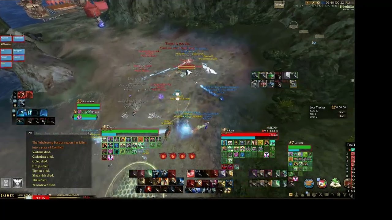 5 V 20+ Pierats vs Reign   - On my 3 week old darkrunner